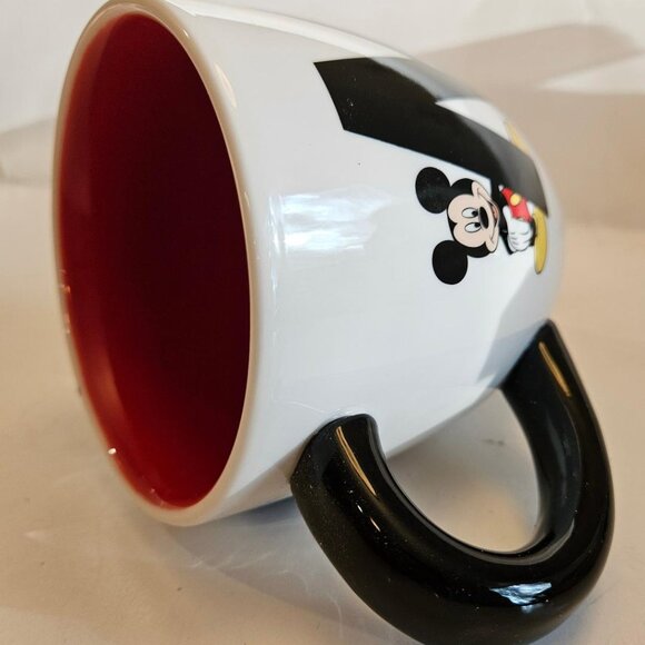 Large MICKEY MOUSE cup with red inside. Authentic Disney product. - Picture 6 of 6